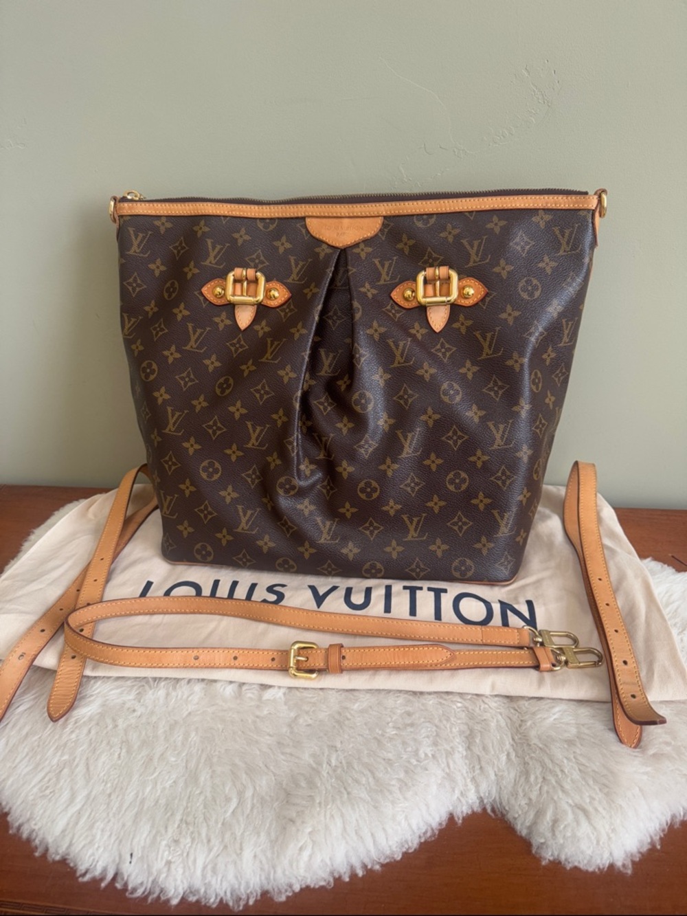 Louis Vuitton Monogram Canvas Palermo GM with Dustbag